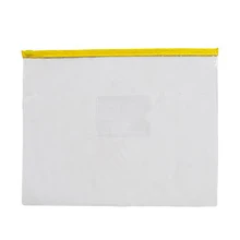 20 шт прозрачный Размер A4 бумаги слайдер Ziploc закрытия папки Файлы сумки