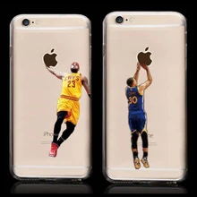 Novo Kobe Bryant jersey Stephen Curry Basketball Estrelas Caso para iPhone 6 s Michael Jordan LeBron James Capa Dura de Plástico para iPhone 6