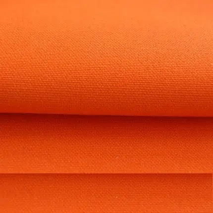 Водонепроницаемый ткань холст сплошной цвет Крытый Открытый/6" в ширину/продается полметра - Цвет: Оранжевый