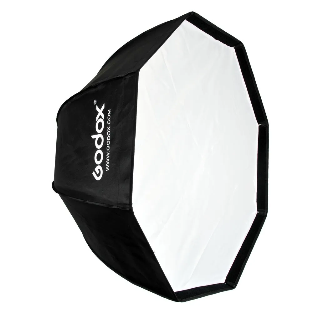 Godox Зонтик удобно и быстро стиль восьмиугольной 120 см SoftBox с Боуэн крепление для фотостудии вспышкой