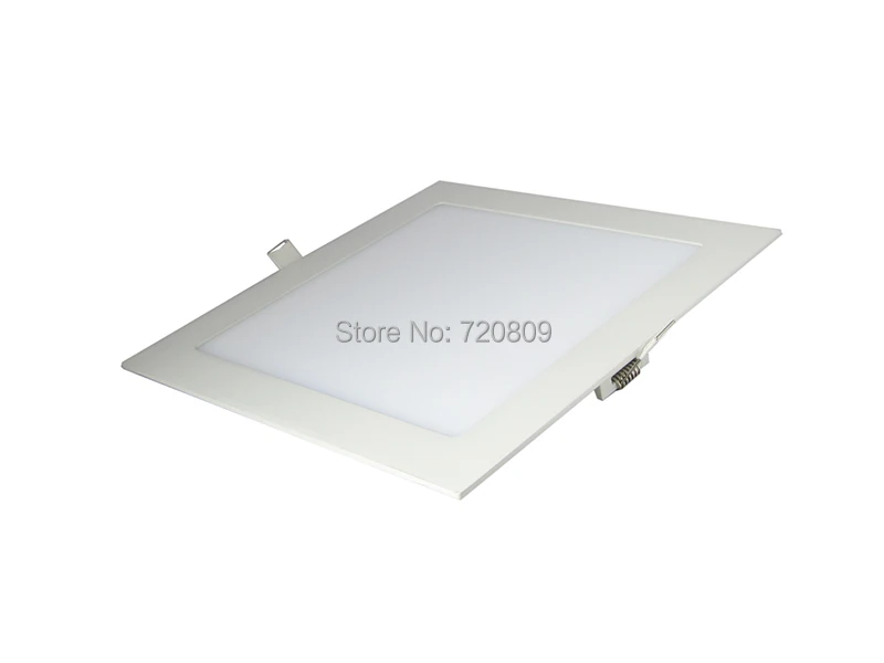 

10pcs/lot Free Shipping 18W Square LED Panel Light Ceiling Fixture Light Pure/Warm white AC110-240v