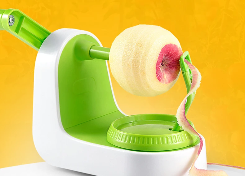 TUUTH Stainless Steel Apple Peeler Slicing Machine Hand-Cranked Apple Fruit Peeled Tool Creative Home Kitchen Tools B3