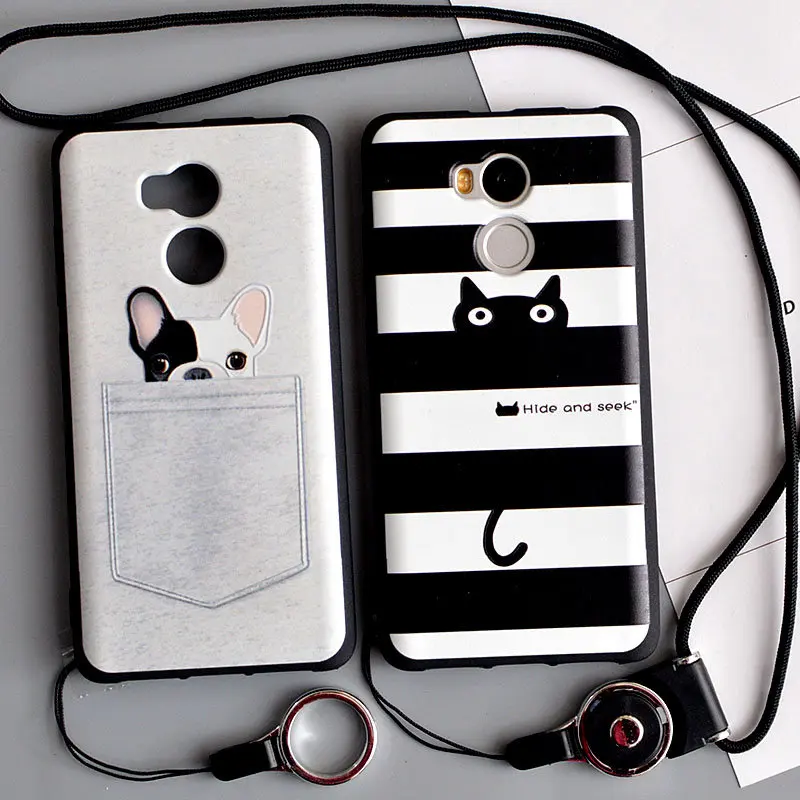 For Xiaomi Redmi 4 Pro Case Cover Luxury 3D Patterned Soft Silicon Back for Capa Fundas Shell |