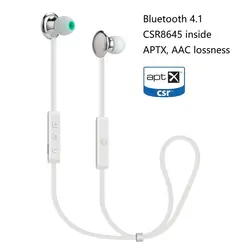 PIZEN металлические Bluetooth наушники с микрофоном CSR8645 APTX AAC водонепроницаемые HIFI наушники беспроводной спортивный наушник для бега и