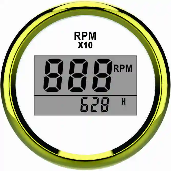 Гарантировано 52 мм Цифровой тахометр на тахометре 9-32 В