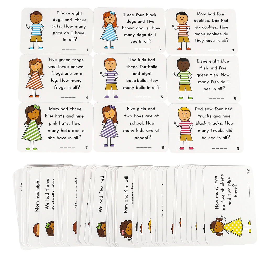 72Pcs /set English Learning Card Question Games Puzzles for Kids Children Toys Games Juegos Educativos Early Educational Toy 72Pcs /set English Learning Card Question Games Puzzles for Kids Children Toys Games Juegos Educativos Early Educational Toy