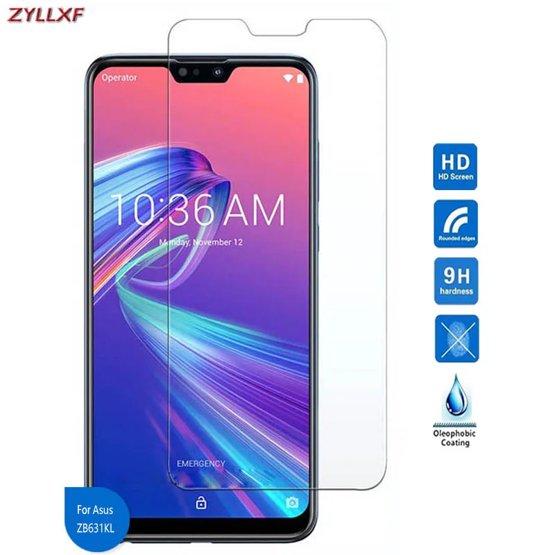 Для Asus Zenfone Max Pro M2 ZB631KL закаленное стекло Защита экрана 2 5 9h защитная пленка на ZB631 KL