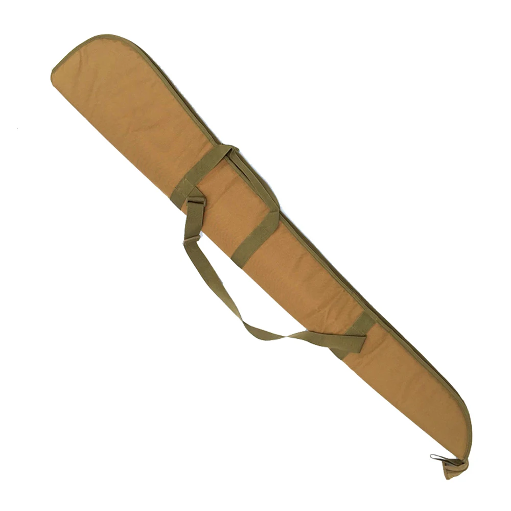 Тактический 130 см воздушный чехол для винтовки ружья сумка прочная водостойкая Военная винтовка Защитная сумка для переноски сумка на плечо - Цвет: Tan