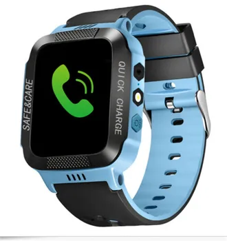 

Anti-lost Kids Safe GPS Tracker SOS Call GSM Smart Watch Phone f/ Android IOS