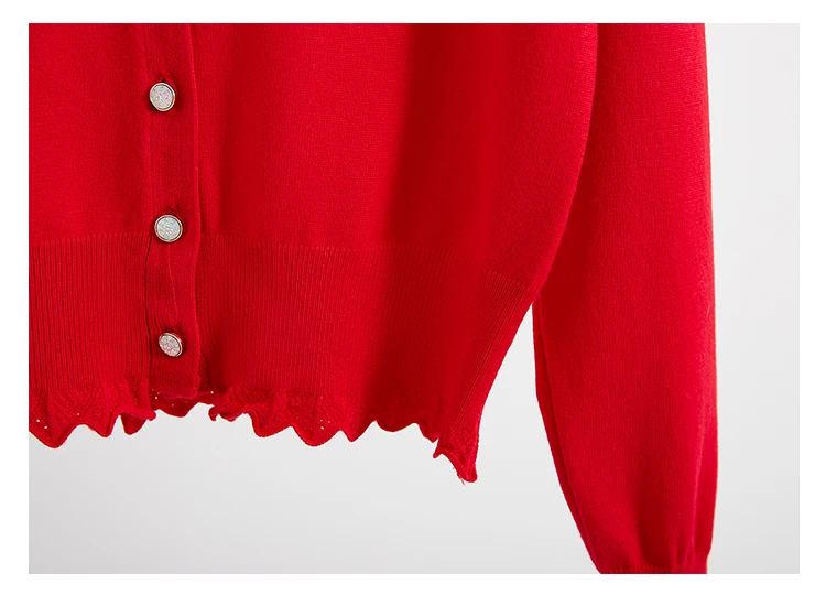 INITIALDREAM Женский вязаный кардиган короткое пальто весна осень v-образный вырез тонкий однотонный Повседневный свитер кардиганы Топы пончо Pull Femme
