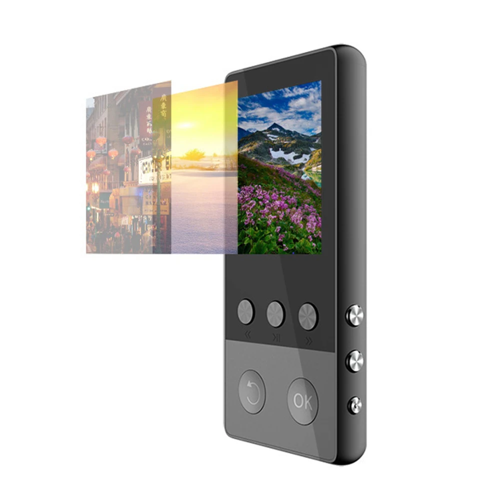 8 ГБ портативный с fm-радио музыкальный медиаплеер Поддержка MP3 Bluetooth аудио радио Металл электронная книга экран воспроизведения