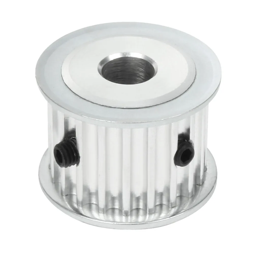 

Synchronous Wheel 5M 20 Teeth 6/8/10/12/12.7/14/15/16/17mm Bore Aluminum Timing Pulley 21mm Width Belt