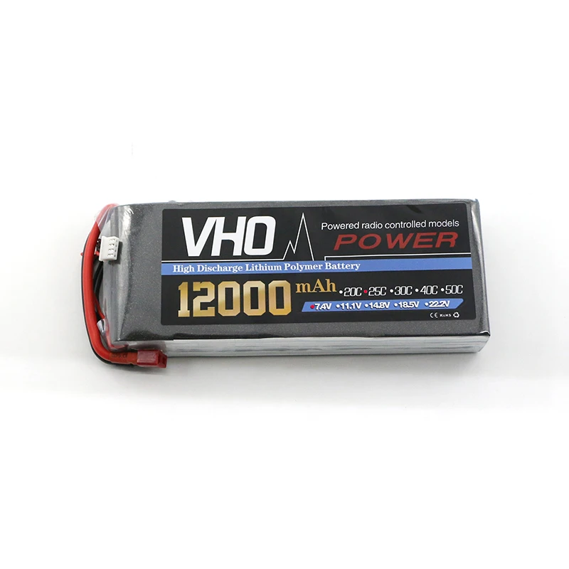 VHO 2 S 7.4 В 12000 мАч 25c вал необитаемый машины HM литиевая Батарея для RC самолета |