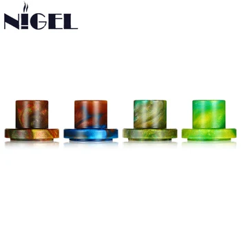 

Nigel Epoxy Resin Drip Tip Mouthpiece Drip Caps for Cleito EXO Electronic Cigarette Tank Atomizer