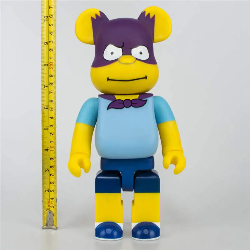 11 дюймов Аниме Bearbrick фигурка Cos Бэтмен Симпсоны кукла Be@ rbrick ПВХ Коллекционная модель игрушки подарки для детей