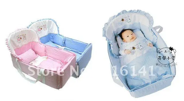 Multifunctional Baby Sleeping Bed Portable Crib Folds Small Toys Multifunctional Baby Sleeping Bed Portable Crib Folds Small Toys With A Joystick