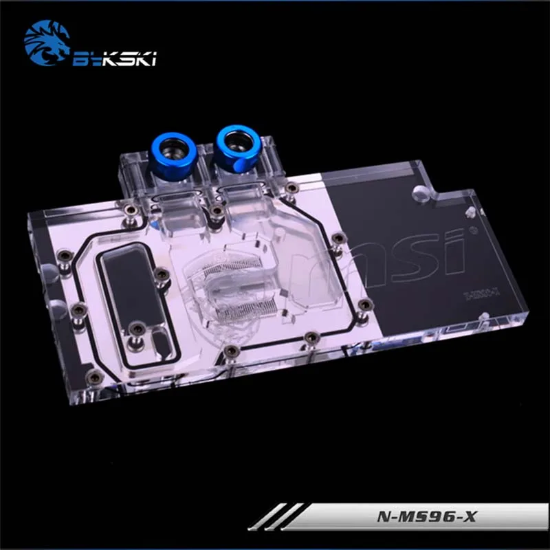 Bykski GPU водный блок для MSI GTX960 GAMINGT OC GTX950 полное покрытие Видеокарта кулер для воды