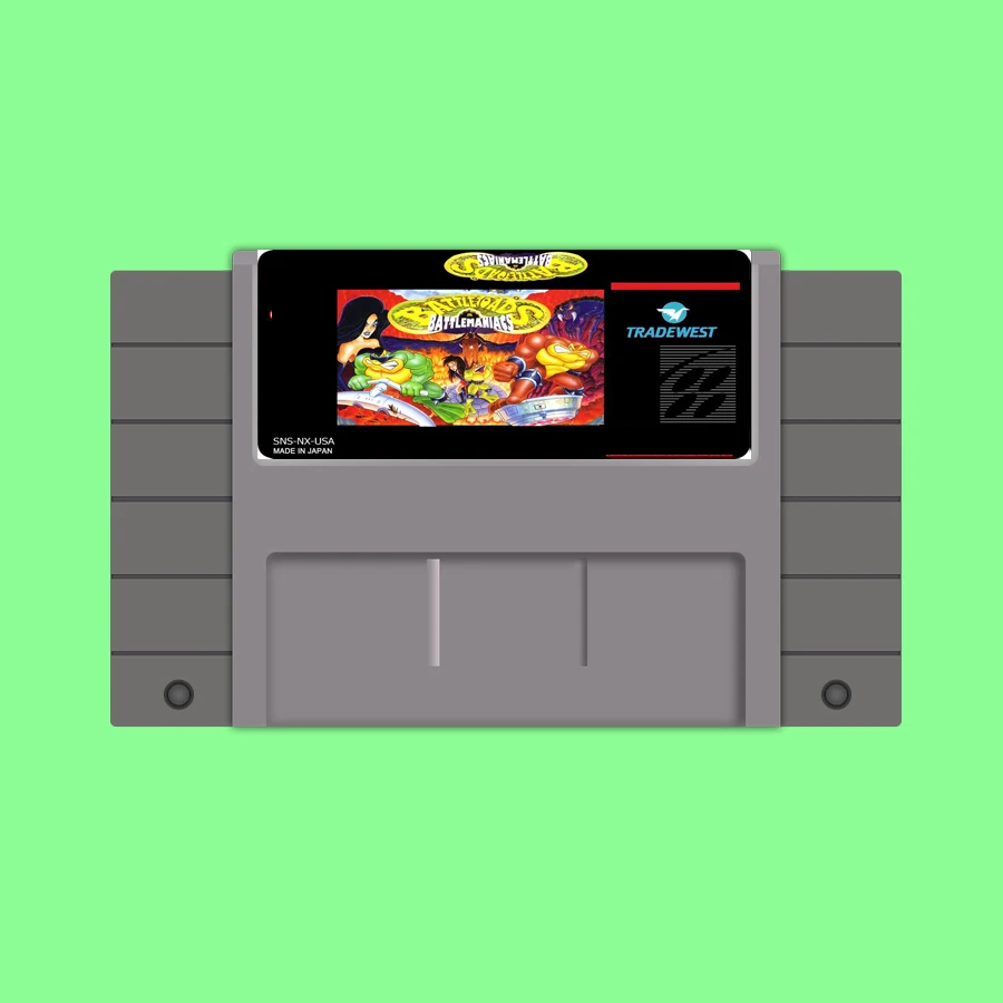 Новое поступление 16bit карточки для Супер игры Battletoads в battlemanacs | Электроника