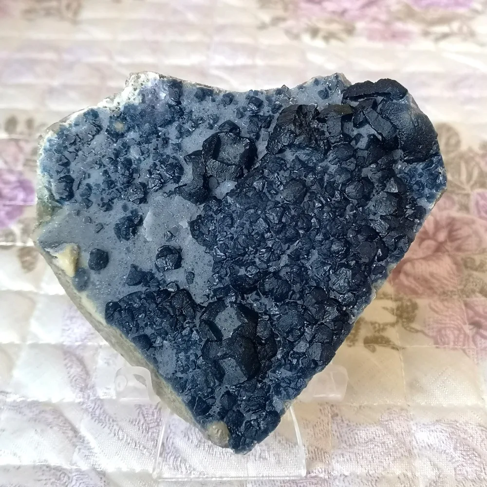 

316g rare Natural Perfect Blue Fluorite Mineral Specimen form Inner Mongolia