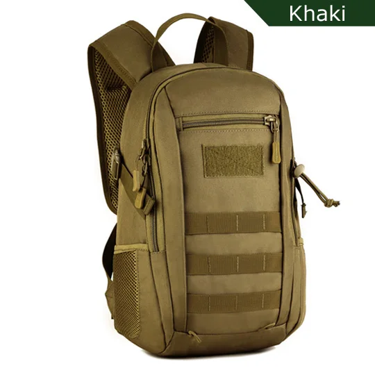 Военный Тактический штурмовой рюкзак, армейский Молл, водонепроницаемая сумка, маленькая сумка, рюкзак для активного отдыха, походов, кемпинга, охоты - Цвет: khaki