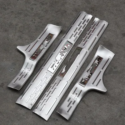 8PCS/SET for Nissan X-Trail T31 accessories 2014 -2016 stainless steel x trail auto door sill protector scuff plate guard | Автомобили и
