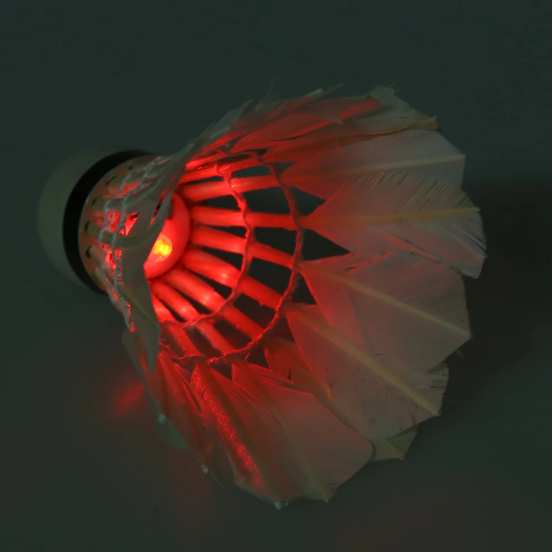Темная ночь светодиодный бадминтон волан Birdies Lightingpack из 3) (красный)