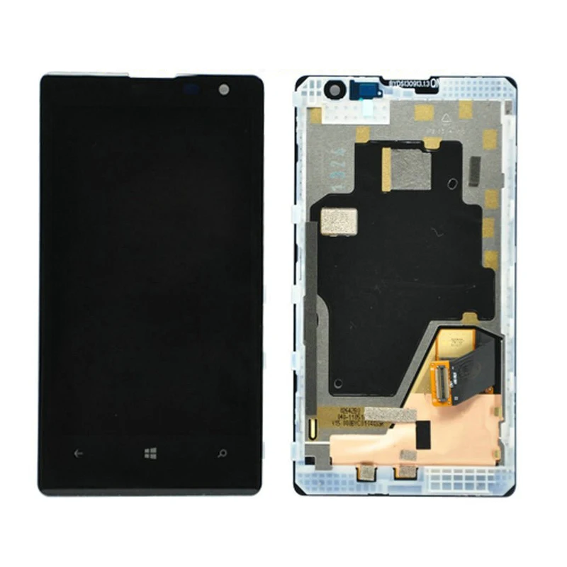 

2PCS/Lot For Nokia Lumia 1020 LCD Display + Touch Screen Digitizer With Frame Assembly Black Free Shipping