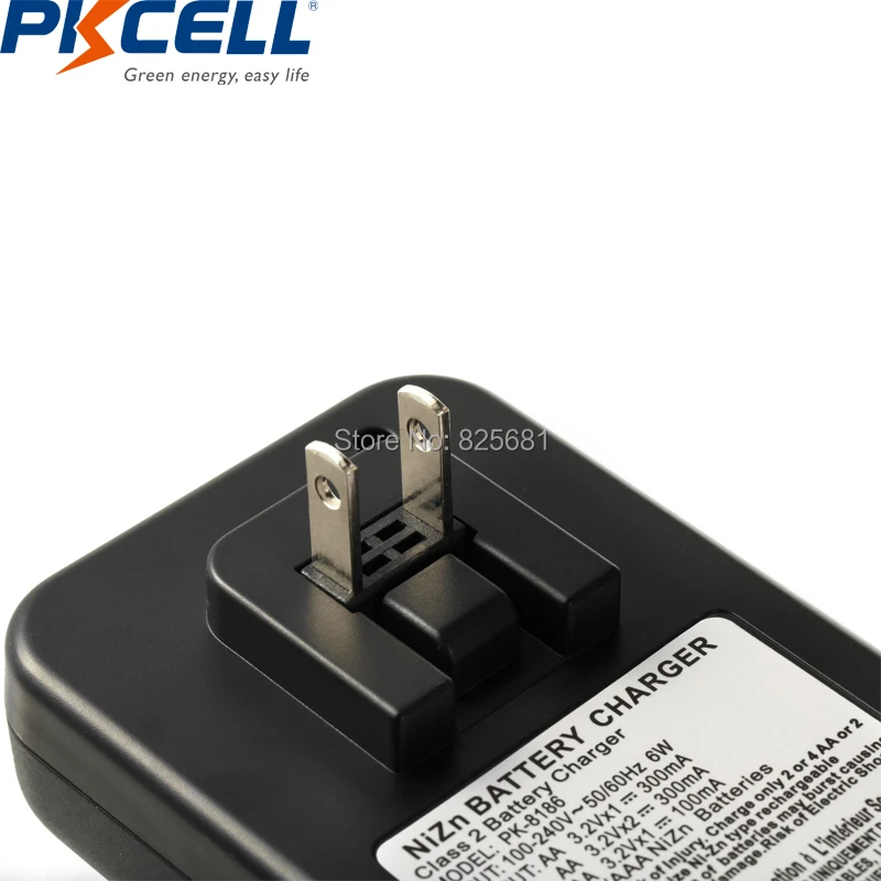 Аккумуляторные батареи PKCELL 4 шт. NIZN AA 1 6 МВт/ч и ni zn AAA aaa в с зарядным устройством