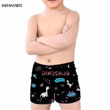 INSTANTARTS/Новинка года; плавки для детей; Мультяшные Животные Динозавр; детские летние купальные костюмы; Купальные пляжные костюмы
