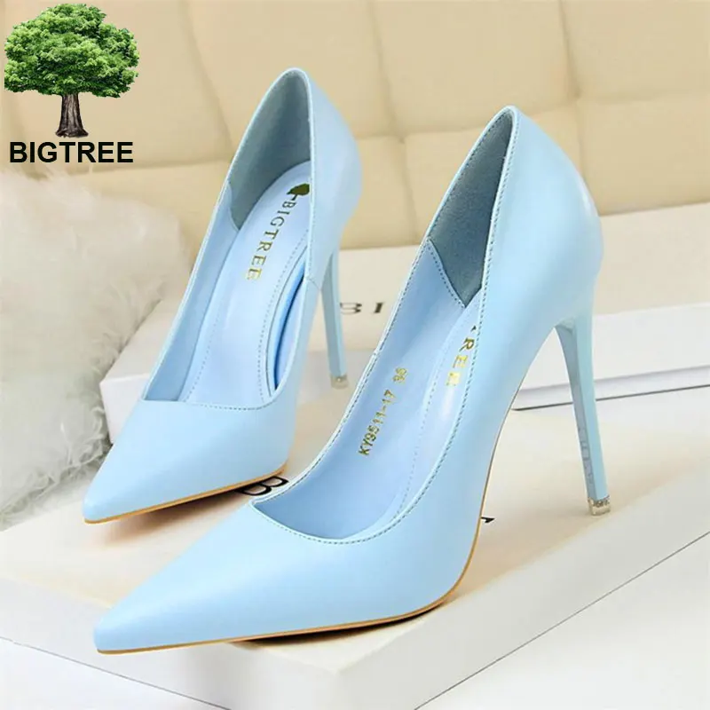 Women's High Heels Shoes Candy Colors 