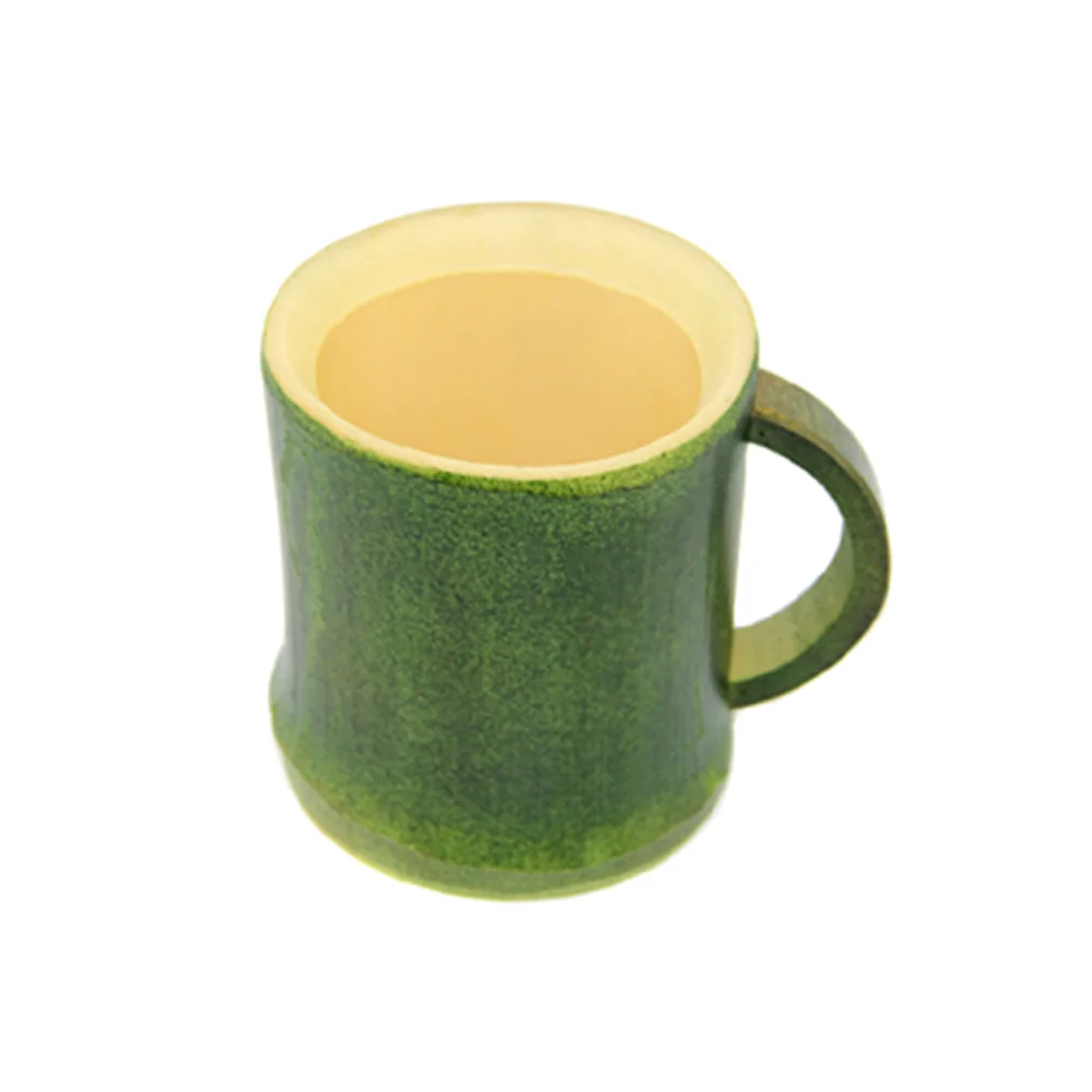 

500ML Natural Bamboo Drinking Cup Eco-Friendly Green Wine Beer Coffee Tea Mug For Home Tourist Attractions Snack Bar