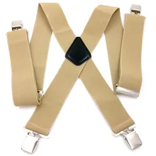 Европейская и американская мода большой зажим мужские джентльменские подтяжки FY18102302