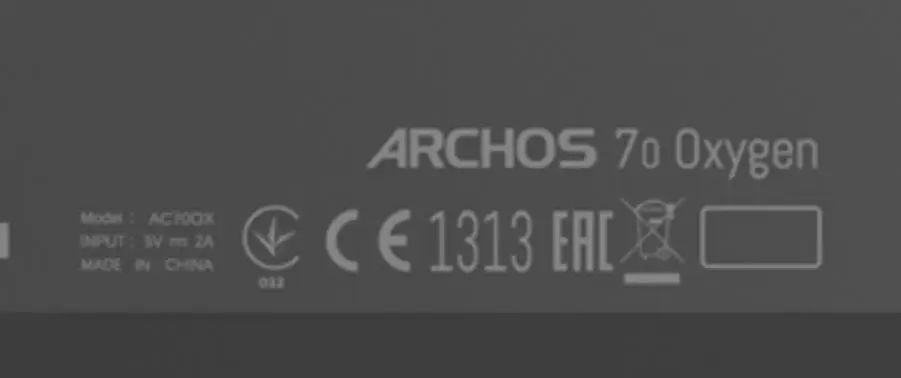 AC70OX Черный для Archos 70 80 101 101B 133 156 кислородный емкостный сенсорный экран панель Ремонт Запасные части AC70OXV2 - Цвет: AC70OX