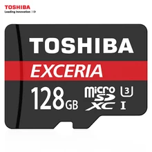 TOSHIBA Micro SD Card 128GB SDXC U3 90MB/S 4K Memory Card Flash Memory Microsd for Smartphone Official Verification