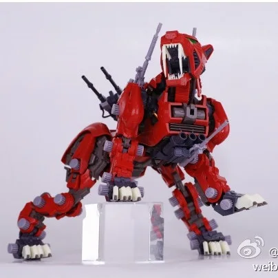 BT модель здания Наборы: ZOIDS EZ 016 красный сабля Тигровая 1:72 Масштаб полной боевой