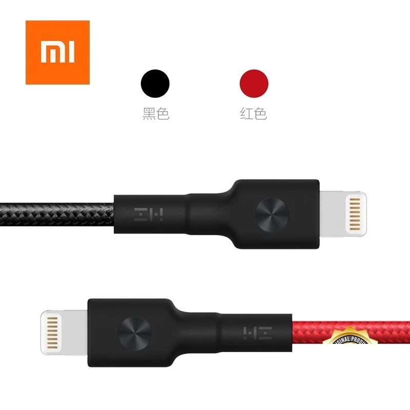 

Xiaomi ZMI MFI Certified for iPhone X 8 7 6 Plus Charging Cords for Xiaomi Lightning USB Cable Charger Data Cord