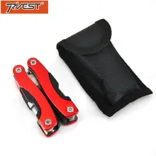 Multifunctional LED Flashlight Mini Folding Pliers Wire Cutter Cutting Alicate Outdoor Survival Pocket Knife Plier Multitool outdoor multifunction knife pliers multitool multifunctional tool combination pliers multitool survival multifunctional plier