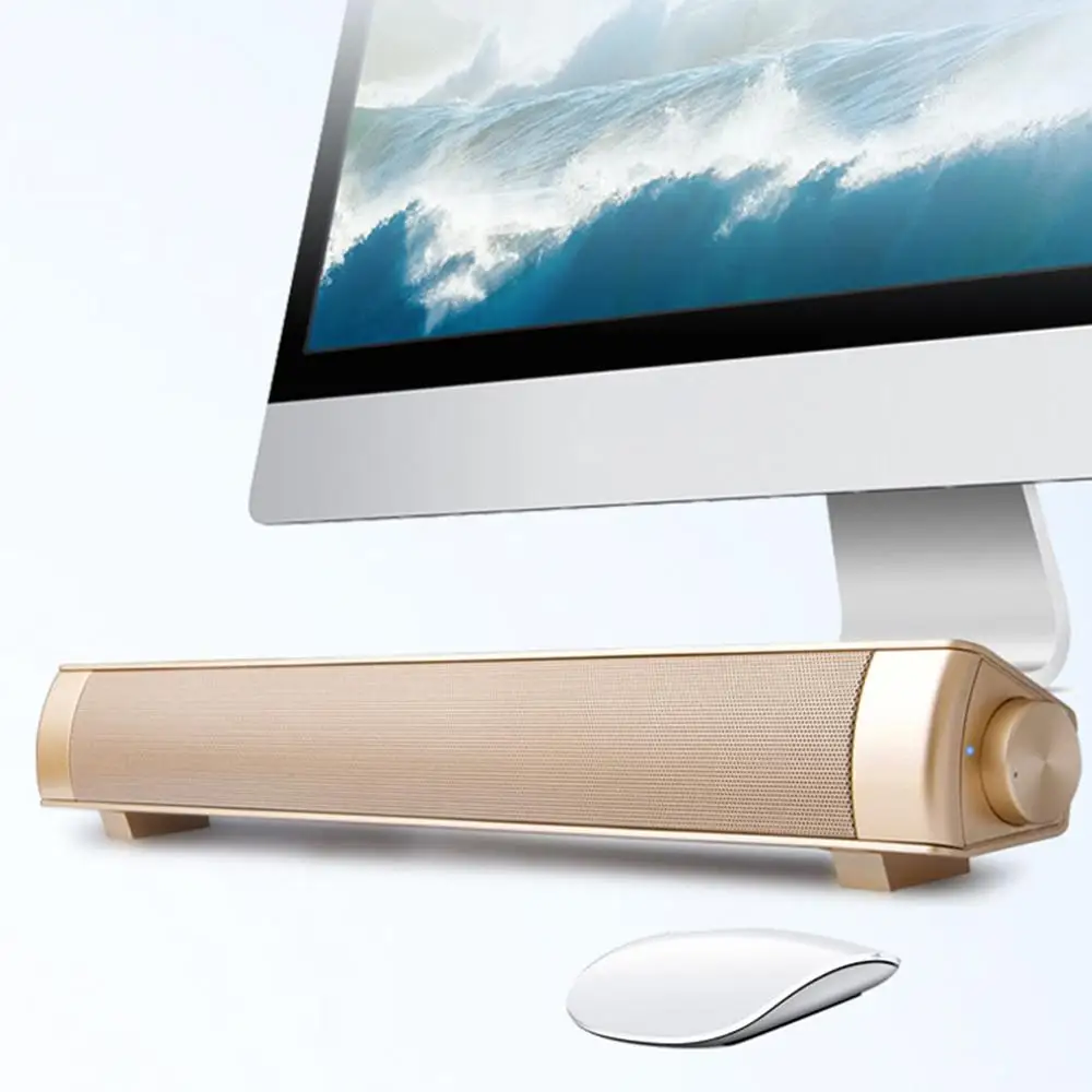 

Sound Bar Bluetooth Speaker EDR Audio Amplifier Home Theater caixinha de som Subwoofer 3D Stereo Speakers USB Charging