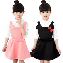 Для маленьких детей мультфильм ремень Минни платье с бантом для обувь девочек Дети вечерние партии платья для дней рождения сезон: весна-лето