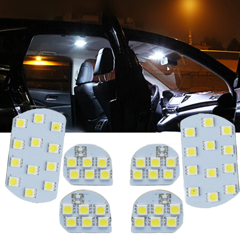 6pcs For PEUGEOT 206 308 3008 408 508 for CITROEN C5 Bright Led font b Interior