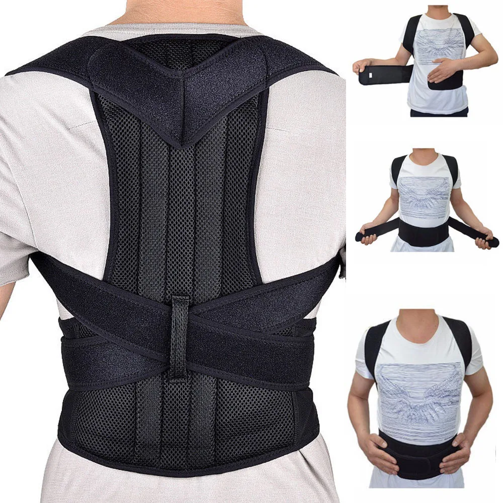 Steel Plate Orthopedic Posture Corrector Correction Lumbar Brace