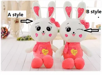 

lovely beautiful love rabbit plush toy,throw pillow, birthday gift h762