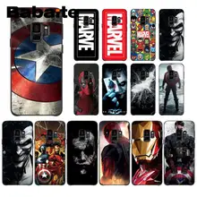 Babaite Marvel Мстители Jorker Dead Pool черный мягкий чехол для телефона samsung GALAXY Note2 Note3 Note4 Note5 Note7 Note8 Note9