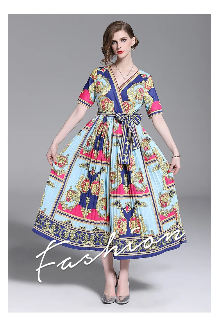 Banulin Vestidos De Fiesta Vestidos Verano/летнее платье, новое модное дизайнерское длинное платье макси с цветочным принтом MC8205