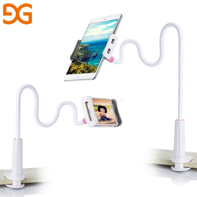 Special Price GUSGU Phone Holder For iPhone 6 6s Plus Universal Tablet Stents For iPhone X 8 Flexible Holder For iPad Stand With Clip Bracket Special Price GUSGU Phone Holder For iPhone 6 6s Plus Universal Tablet Stents For iPhone X 8 Flexible Holder For iPad Stand With Clip Bracket