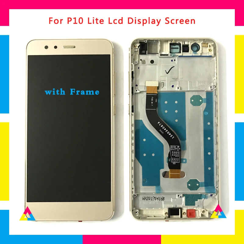 

Replacement LCD Display Screen With Touch Screen Digitizer Assembly For Huawei P10 Lite Black White Gold No Frame or With Frame