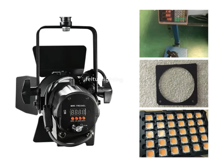 60W mini led fresnel light 8)