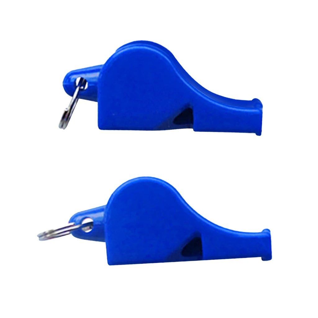 2pcs Safety Whistle Super Loud Sports Referee Whistle Emergency Survival tool for Outdoor Hiking Camping Fishing Travel Silbato