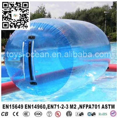 

Transparents water ball cylinder Roller walk on water ball