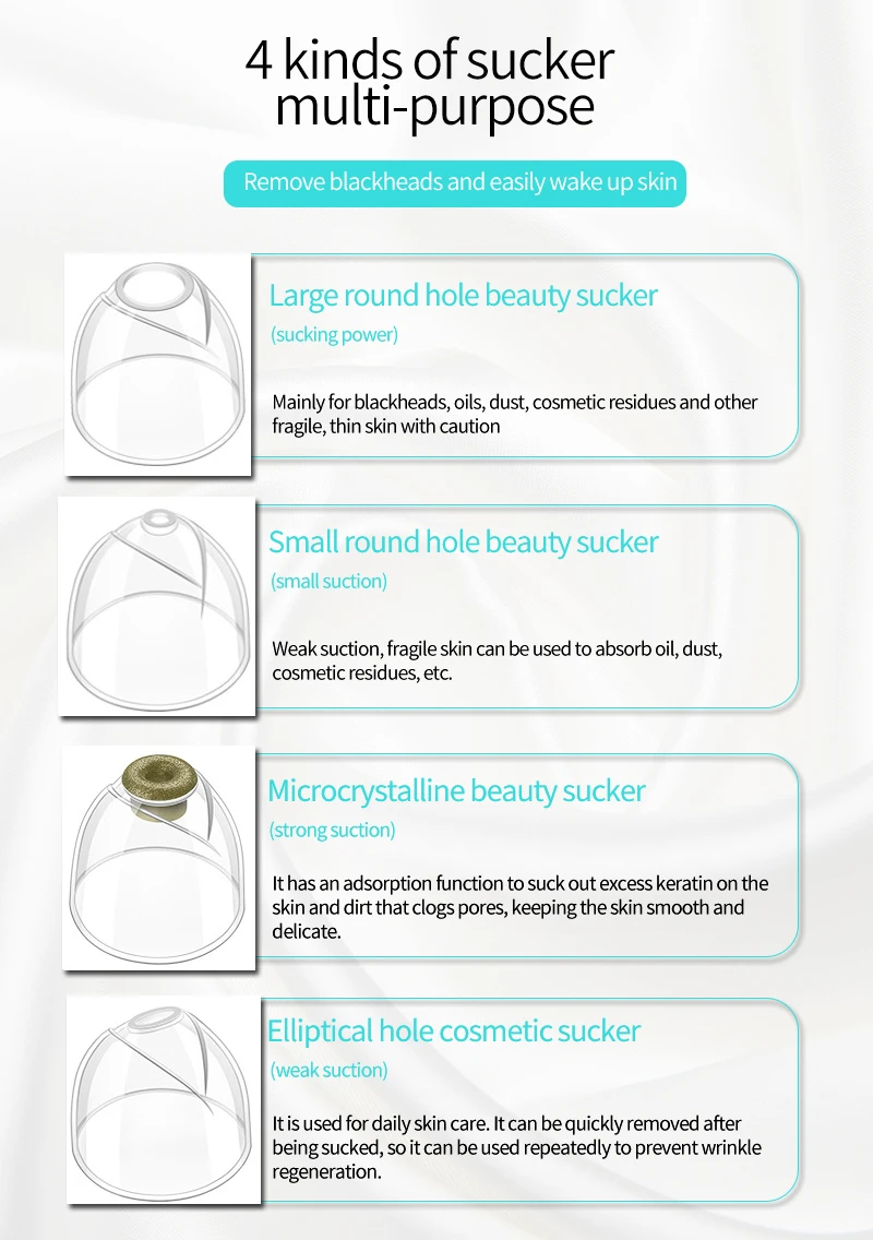 Mulifunctional Blackhead Cleaning Instrument Vacuum Compact Cleaning Pores Remover Acne Comedones And Acne Beauty Equipment